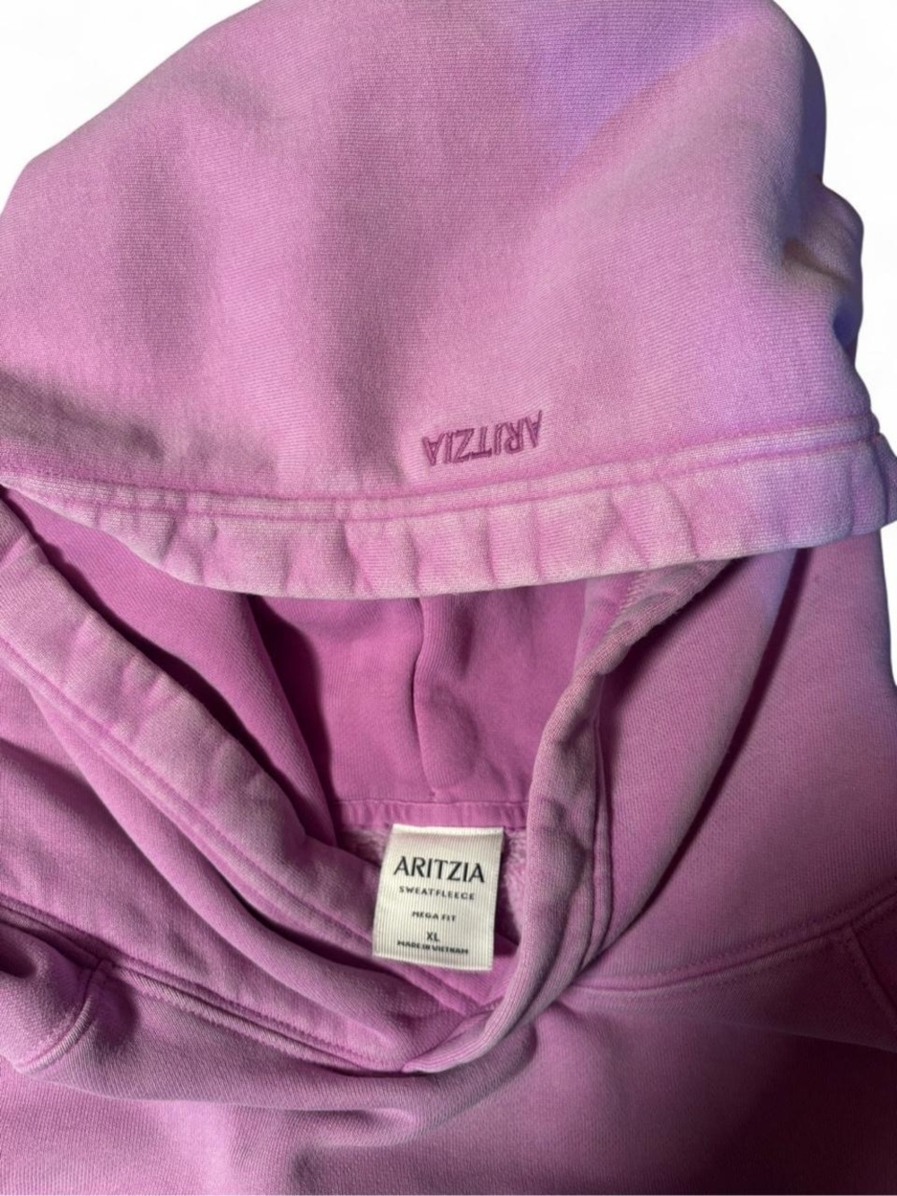 Aritzia Sweatfleece Mega Fit Hoodie - Picture 3 of 3